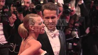 CANNES FILM FESTIVAL 2014 - Blake Lively and Ryan Reynolds on the red carpet of Captives