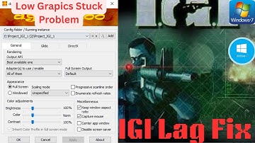 ✅ How to Fix IGI 1 Lag on PC | Project IGI Not Running Smoothly Solution