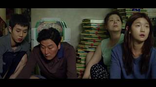 Parasite 'Wifi' Scene (Choi Woo Shik. Park So Dam) Golden Globe Award For Best Foreign Language Film