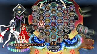 BLAZBLUE CENTRALFICTION: CELICA ARCADE MODE ACT 2 COMPLETE #BLAZBLUE #GAMEPLAY