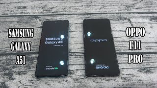Samsung Galaxy A51 vs Oppo F11 Pro | SpeedTest and Camera comparison