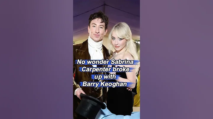 No wonder Sabrina Carpenter broke up with Barry Keoghan, who has 3 fatal flaws that she can't stand.