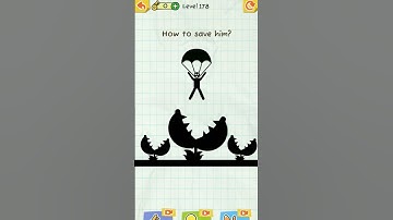 DRAW 2 SAVE 3STICKMANPUZZLE MAIN LEVEL 178 #comedy#funny#draw2save3#shortsfeed#totalinonegaming#game