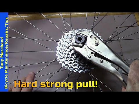 how to tighten cassette on mountain bike