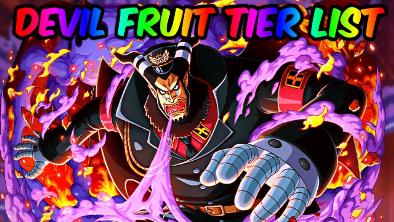 UPDATE 2.5] The BEST (PVE) DEVIL FRUIT TIER LIST In A One Piece Game 