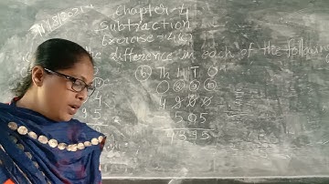 class 3 maths chapter 4 Subtraction Exercise 4c