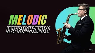 Video thumbnail of "Melodic improvisation | Jazz Sax Lesson"