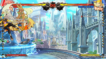 GGXrd: Meterless 2D juggle into unblockable loops