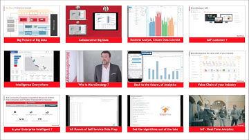 MicroStrategy 2 min #38 - Big Data Paris trade show - MicroStrategy Live!