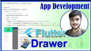 Flutter Tutorial: Creating a Drawer Navigation in Flutter