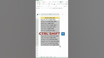 [Thủ thuật Excel] Cách xoá dữ liệu nằm trong ngoặc đơn cực tiện lợi! #shorts