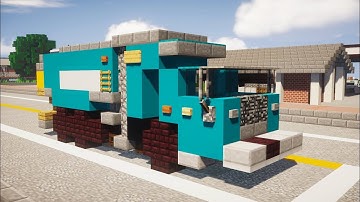 Minecraft LA Peterbilt Garbage Truck Tutorial