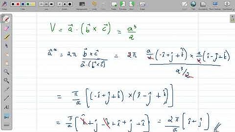 Reciprocal Lattice of BCC Lattice