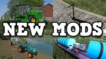 NEW CONSOLE MODS ! John Deere W200 , American Life , Plus More New Mods | Farming Simulator 19