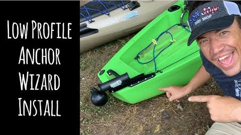 Low Profile Anchor Wizard Kayak DIY- Making a modular anchor system for multiple kayaks.