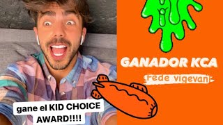 KCA 2021 ganador a influencer favorito latinoamericano | Fede Vigevani ✨ #kca2021