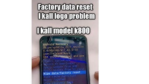 I kall k800 logo stuck only solutions,I kall all mobile factory data reset new trick 2023