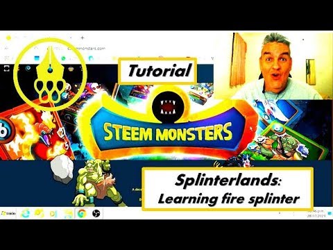 Splinterlands: Aprendiendo el splinter de fuego [ESP] // Splinterlands ...
