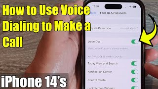 iPhone 14's/14 Pro Max: How to Use Voice Dialing to Make a Call screenshot 4