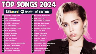 Clean pop playlist of 2024 - Ed Sheeran, Adele, Selena Gomez, The Weeknd, Miley Cyrus, Rihanna