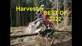 🌲BEST OF 2022 *HARVESTER* • by Forestmachine Impressions • HarvesterAction • Loggingmachines🌲