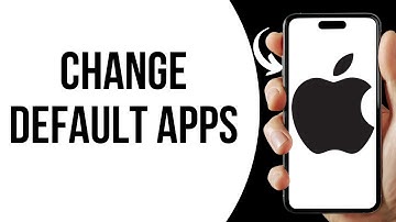 How to change default, browser, and email app on iPhone ?