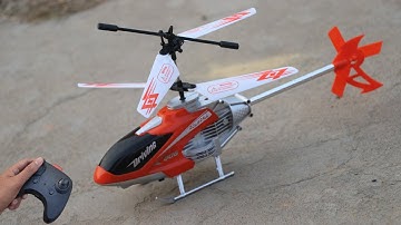 RC Helicopter Velocity Remote Control Unboxing and Fly Test