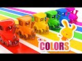 ¡NUEVO! ¡Los colores del arcoiris! | Aprende los colores con Trenes | Titounis
