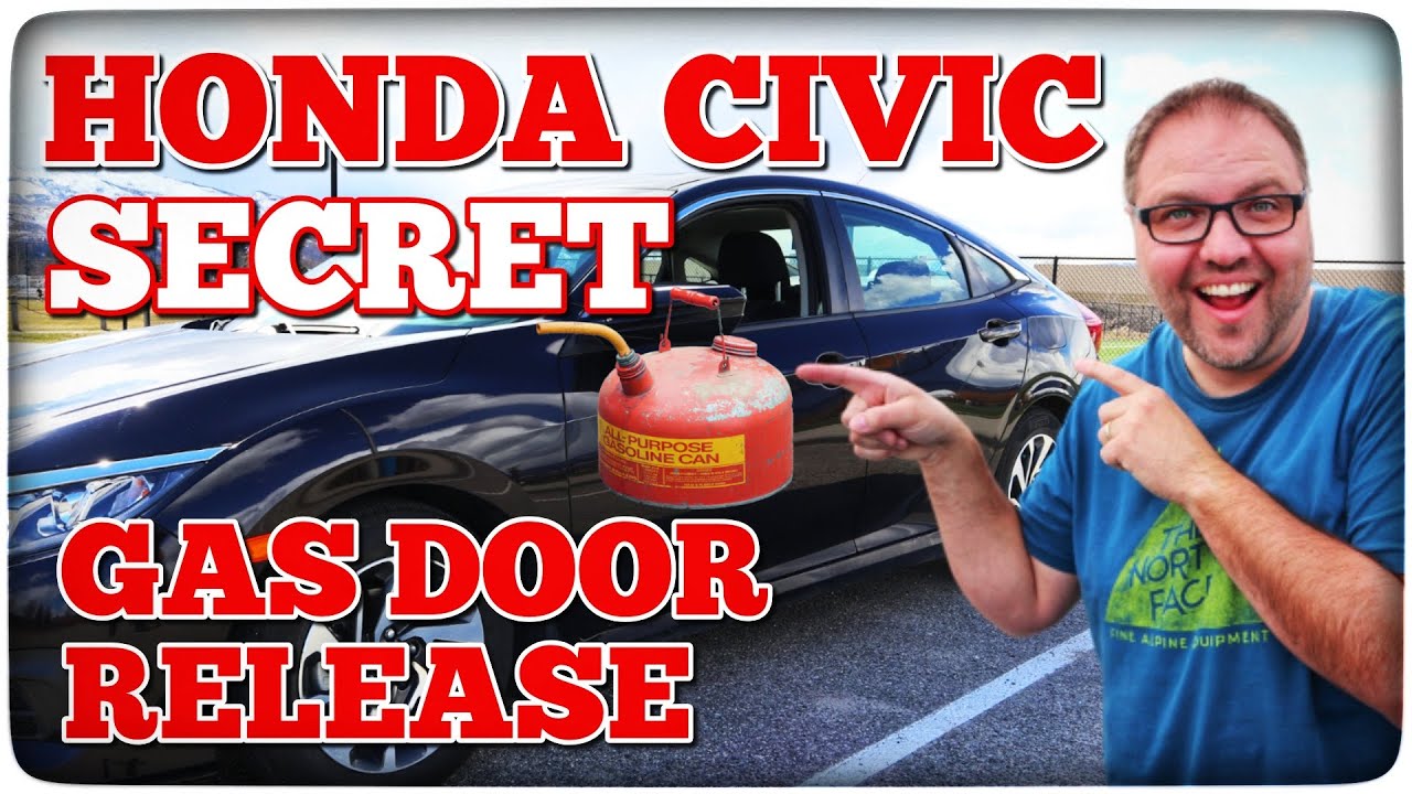 How To Open The Gas Tank On A Honda Civic