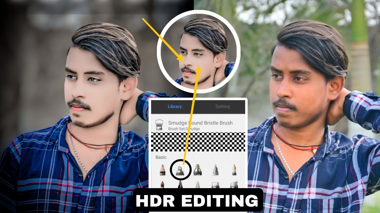 सबसे Best HDR Face Smooth + Photo Editing || Sketchbook Photo Editing || Face Smooth Editing