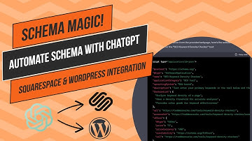 Schema Markup for Squarespace & WordPress! FREE ChatGPT Prompt