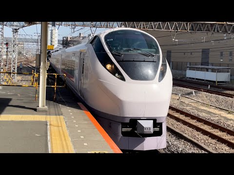 【アナウンスが間に合わない！】E657系K13編成が警笛を鳴らしながら我孫子駅を高速通過するシーン！