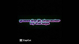 build your jjk character by the legs#anime #jjkgame #jujutsukaisen #jjk #edit