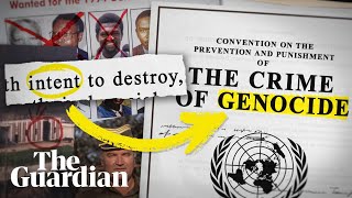 What it takes to prove genocide | It's complicated