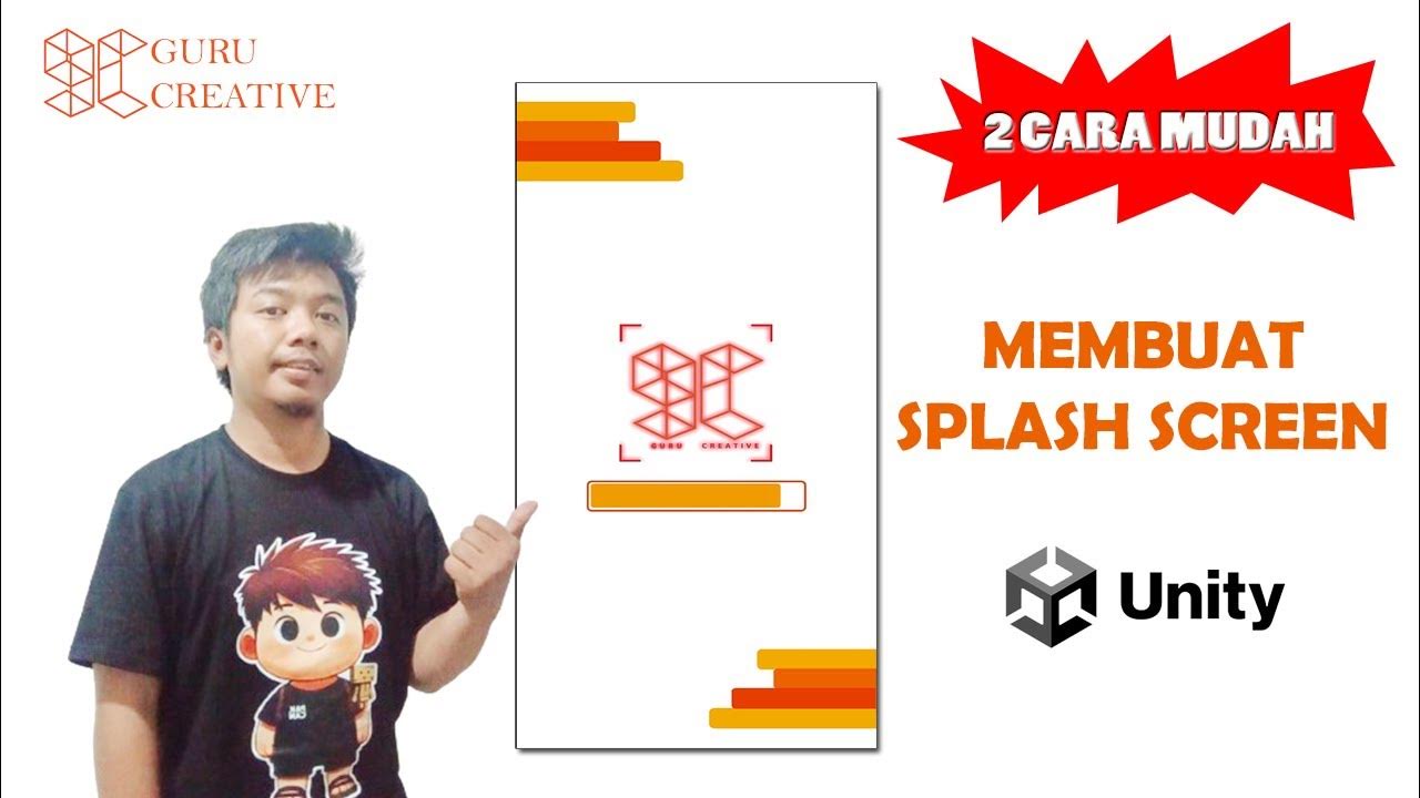 2 Cara Mudah Membuat Splash Screen pada Aplikasi Unity - YouTube