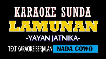 LAMUNAN - NADA COWO - KARAOKE (YAYAN JATNIKA)