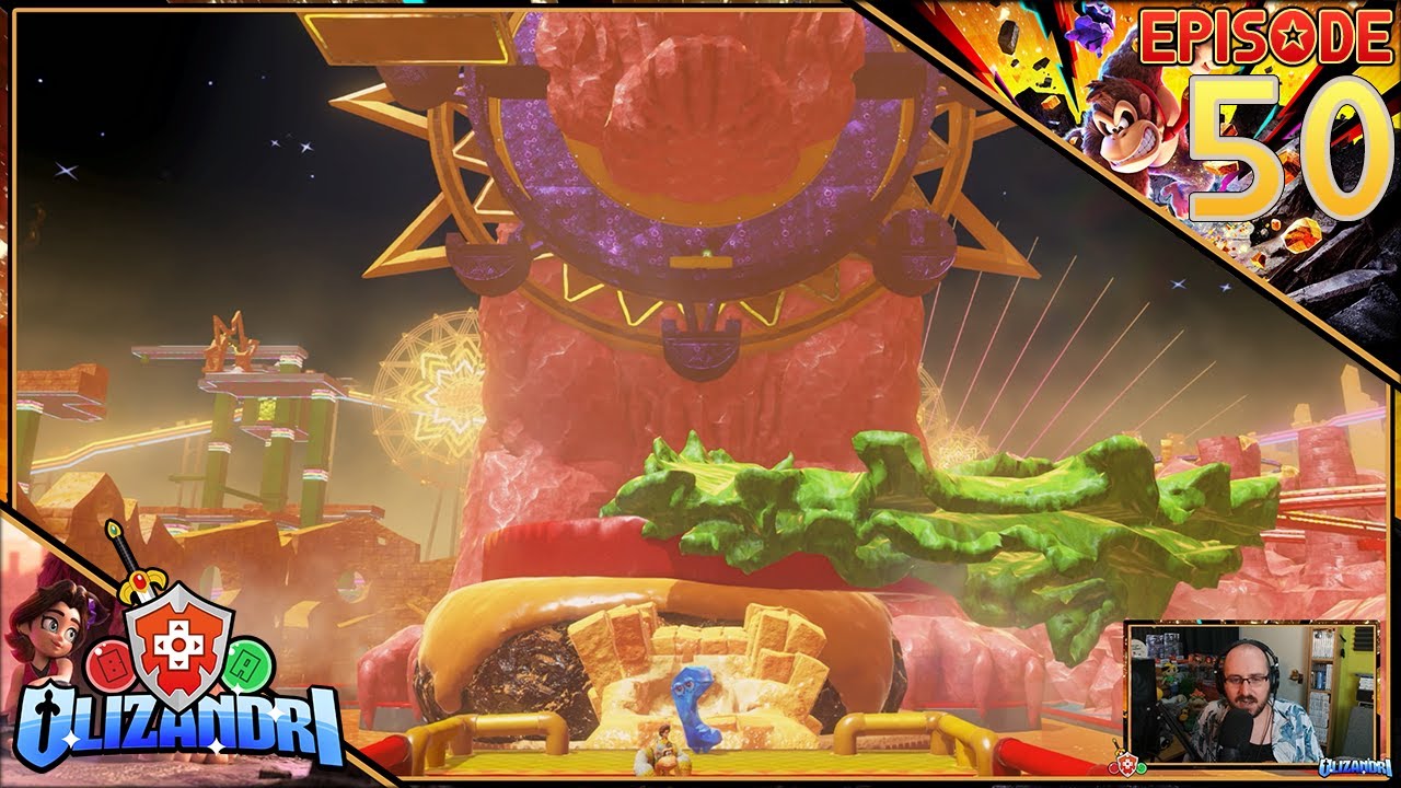 Donkey Kong Bananza — Первая смена бургеров и продолжение тура Feast Layer — Эпизод 50