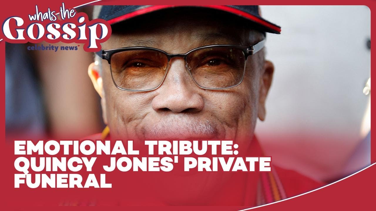 Quincy Jones Funeral Ceremony: Rashida Jones Pays Tribute - YouTube