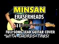 Minsan  eraserheads  full song lead guitar cover tutorial with tabs  chords