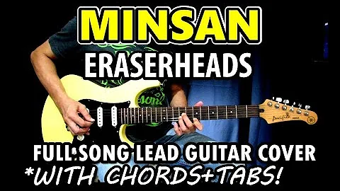 Minsan - Eraserheads | Full Song Lead Guitar Cover Tutorial with Tabs & Chords