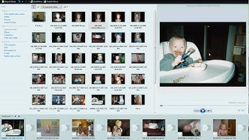 Windows Movie Maker Part 1 (How to make a still image Movie)