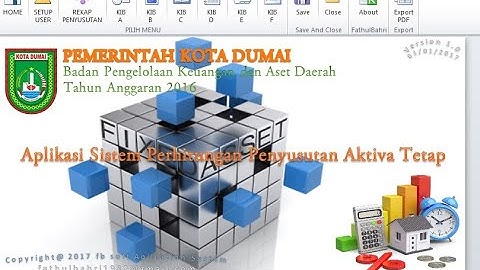 #ExcelVBA Aplikasi Sederhana Penyusutan Aktiva Tetap Vba Excel Macro