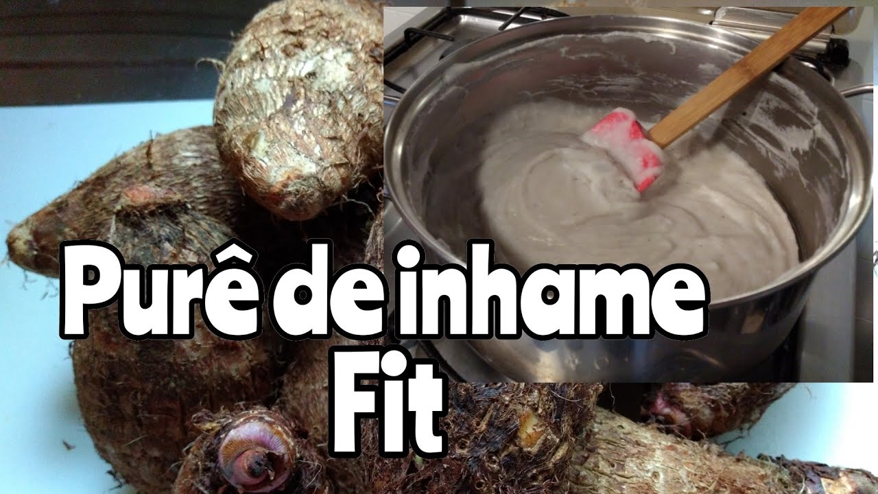 Purê de Inhame Fit