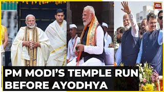 PM Modis Visit To Temples Across India Ahead Of Ram Mandir Inauguration | India Today News