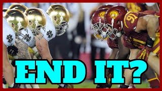 Should USC STOP PLAYING Notre Dame?