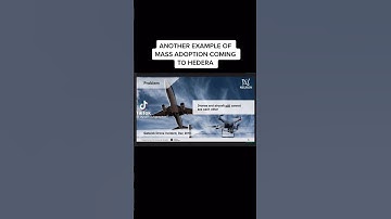 HEDERA HASHGRAPH (HBAR) TO BE USED BY THE DRONE INDUSTRY 😎🚨