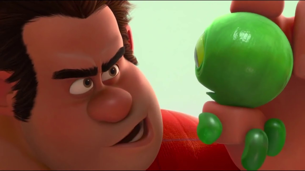 Green candy wreck it ralph