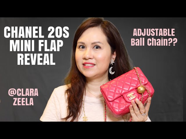 Chanel Quilted Mini Gold Classic Flap Pouch Chain Bag