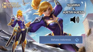 SUARA HERO MOBILE LEGENDS [ FANNY ] BAHASA INDONESIA