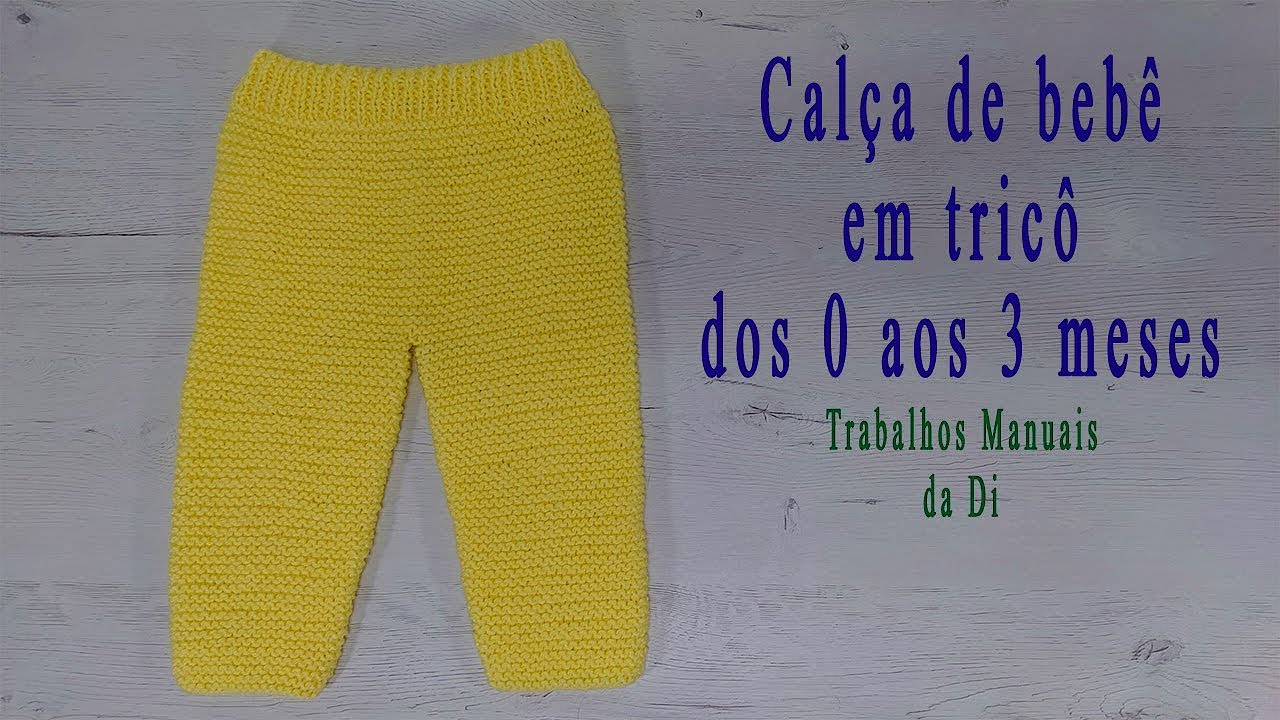 calça para bebe de 3 meses